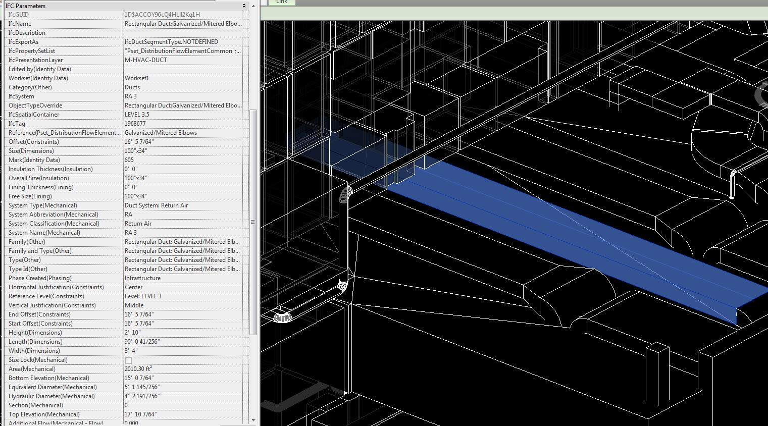 Revit IFC Export - IFC Parameters of Duct and Pipe