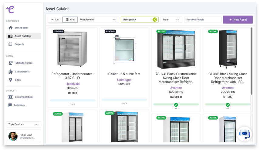 Ephany asset catalog